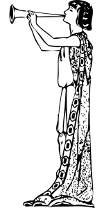 Torvea soittava nainen